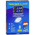 Deals List: 2-Pack 12oz Clear Care Cleaning & Disinfecting Solutions