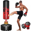 Deals List: RORALA Punching Bag with Stand 70-in 203lbs