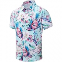 Deals List: SheLucki Hawaiian Shirt for Men