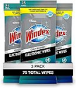 Deals List: 3-pack 25 Count Windex Electronics Wipes