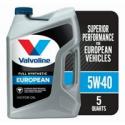 Deals List: Valvoline European Vehicle Full Synthetic 5W-40 Motor Oil 5 QT