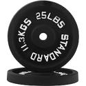 Deals List: 2CT Signature Fitness Cast Iron Plate Weight Plate 45LB