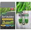 Deals List: Scotts Turf Builder Triple Action1 11.31 lbs.Lawn Fertilizer Weed Killer, Crabgrass Preventer + 20 lbs Ultrafeed