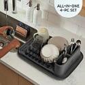 Deals List: 4-Piece Rubbermaid Antimicrobial Kitchen Sink Set