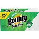 Deals List: Bounty Paper Napkins, White, 1 Pack, 200 Sheets per Pack