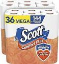 Deals List: 36 Mega Rolls of Scott ComfortPlus Toilet Paper 