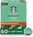 Deals List: 22 Starbucks Half-Caff House Blend Coffee K-Cups