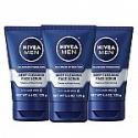Deals List: NIVEA MEN Maximum Hydration Deep Cleaning Face Scrub With Aloe Vera, 3 Pack of 4.4 Oz Tubes