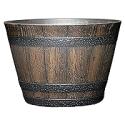 Deals List: Classic Home and Garden 9-in Whiskey Flower Pot Barrel Planter