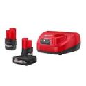 Deals List: Milwaukee M12 12-Volt 5.0 Ah and 2.5 Ah Battery Packs and Charger