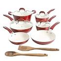 Deals List: Kenmore Arlington Nonstick Ceramic Coated Induction Cookware 12-Pcs