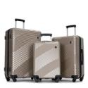 Deals List: 3-Piece Tripcomp Hardside Lightweight Luggage Set