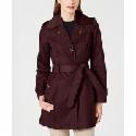 Deals List: London Fog Hooded Double Collar Belted Raincoat