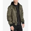 Deals List: GUESS Mens Bomber Jacket w/Removable Hooded Inset