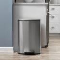 Deals List: HDX 50L Stainless Steel Rectangle Step-On Trashcan