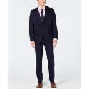 Deals List: Kenneth Cole Reaction Mens Ready Flex Slim-Fit Stretch Modern Solid Suit