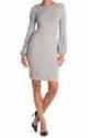 Deals List: Threads And States Brushed Hacci Knit Long Sleeve V-back Dress