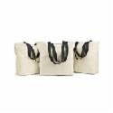 Deals List: Fit & Fresh Set of 3 Large Canvas Grocery Totes