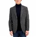 Deals List: Alfani Mens Slim-Fit Stretch Navy Blue Plaid Suit Jacket 
