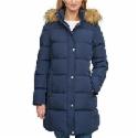 Deals List: Tommy Hilfiger Womens Faux-Fur-Trim Hooded Puffer Coat