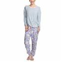 Deals List: Muk Luks Cool Girl Solid Top & Printed Jogger Pants Pajama Set