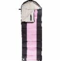 Deals List: Wakeman - Adult Sleeping Bag with Hood - Pink And Black, M470085