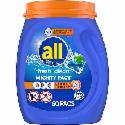 Deals List: all Laundry Detergent Pacs, Fresh Clean Oxi plus Odor Lifter, 60 Count